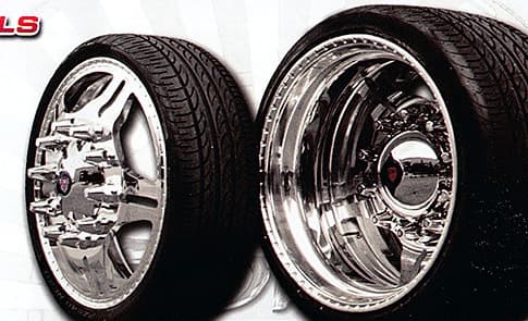 Main view of Phantom Series Wide Rear Wheels - angle 1
